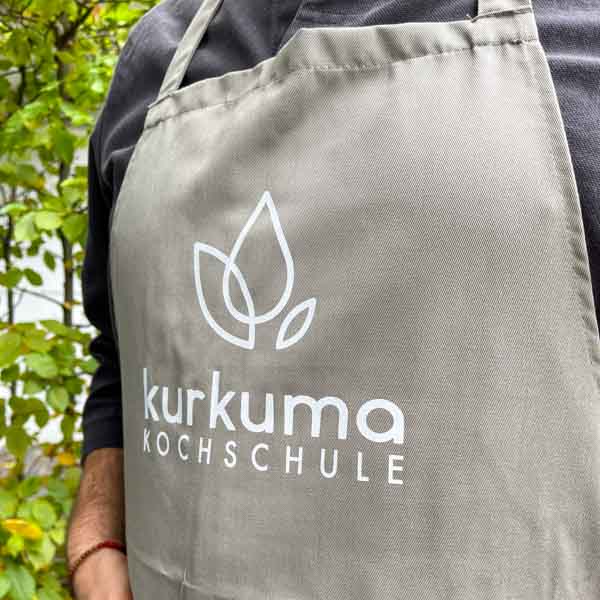 Kochschürze Kurkuma Kochschule Hamburg